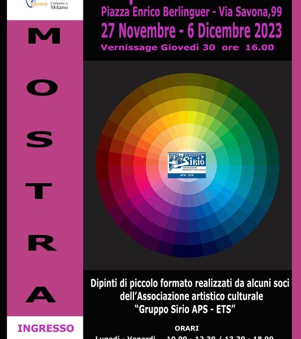 Mostra di “miniquadri”