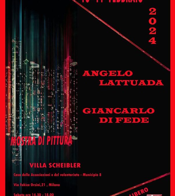 Mostra di Pittura 10 e 11 febbraio