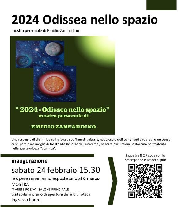 Personale 2024 Odissea nello spazio