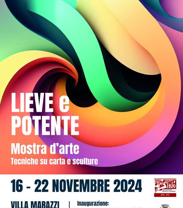 Mostra a Villa Marazzi dal 16 al 22 novembre