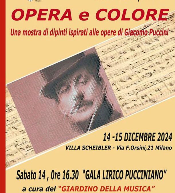 Opera e Colore per Giacomo Puccini