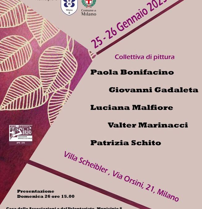 Collettiva nuovi soci Sirio