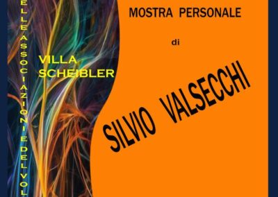 MOSTRA PERSONALE di SILVIO VALSECCHI