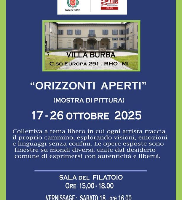 ORIZZONTI APERTI presso VILLA BURBA