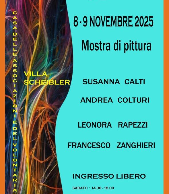 MOSTRA DI PITTURA nuovi soci