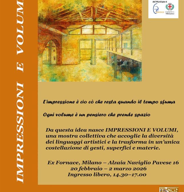 COLLETTIVA “IMPRESSIONI E VOLUMI”