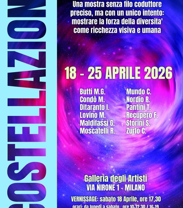COSTELLAZIONI – MOSTRA COLLETTIVA