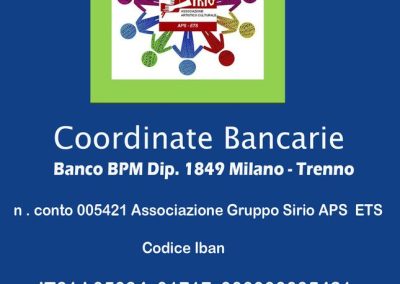 NUOVE COORDINATE BANCARIE