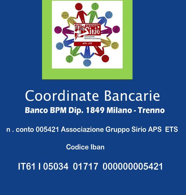 NUOVE COORDINATE BANCARIE