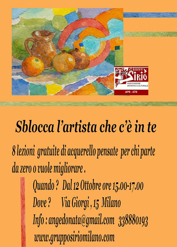 CORSO DI ACQUERELLO