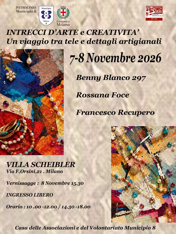 INTRECCI D’ARTE E CREATIVITA’